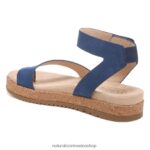 sandalias | sandalia alma divina 60D4P0523 Naturalizer mujer nubuck sintético azul - Imagen 8
