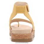 sandalias | sandalia alma divina 60D4P0525 Naturalizer mujer sintético amarillo - Imagen 6