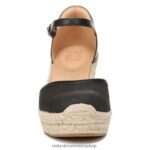 sandalias | sandalia alpargata bianca 60D4P0520 Naturalizer mujer tela negra - Imagen 5