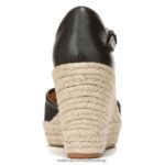 sandalias | sandalia alpargata bianca 60D4P0520 Naturalizer mujer tela negra - Imagen 6