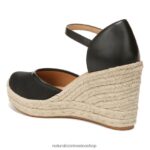 sandalias | sandalia alpargata bianca 60D4P0520 Naturalizer mujer tela negra - Imagen 8