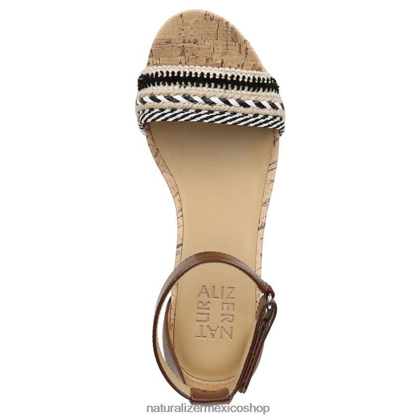 sandalias | sandalia areda con cuña 60D4P0318 Naturalizer mujer multitejido/sintético tostado - Imagen 4