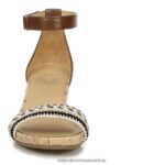 sandalias | sandalia areda con cuña 60D4P0318 Naturalizer mujer multitejido/sintético tostado - Imagen 5