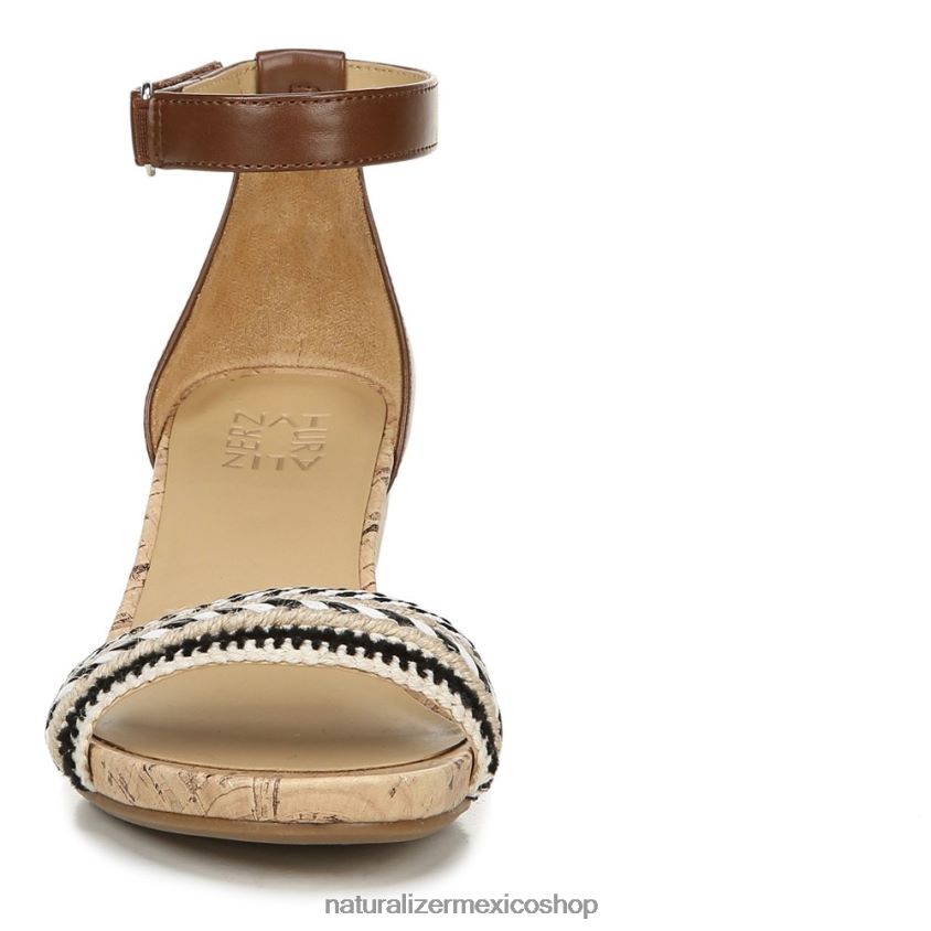 sandalias | sandalia areda con cuña 60D4P0318 Naturalizer mujer multitejido/sintético tostado - Imagen 5