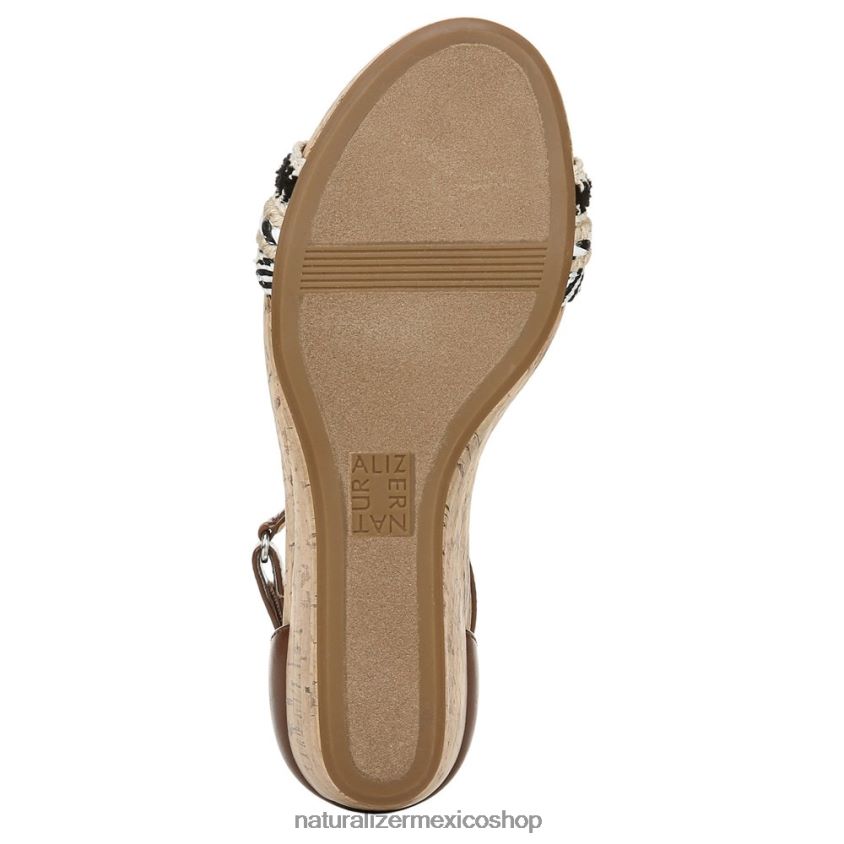 sandalias | sandalia areda con cuña 60D4P0318 Naturalizer mujer multitejido/sintético tostado - Imagen 7