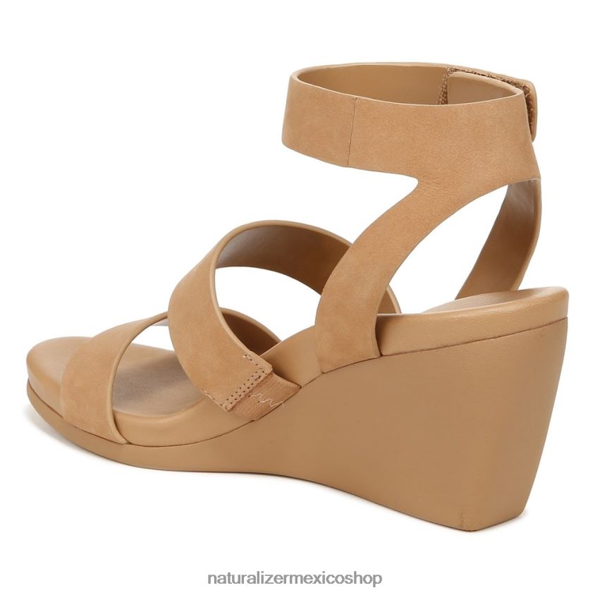 sandalias | sandalia con cuña gen n ignite 60D4P0150 Naturalizer mujer nobuk de masa para galletas - Imagen 7