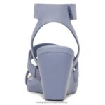 sandalias | sandalia con cuña gen n ignite 60D4P0151 Naturalizer mujer nubuck azul acero - Imagen 6