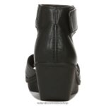 sandalias | sandalia con cuña riviera 60D4P0155 Naturalizer mujer cuero negro - Imagen 6