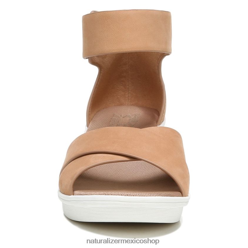 sandalias | sandalia con cuña riviera 60D4P0156 Naturalizer mujer gamuza de masa para galletas - Imagen 5