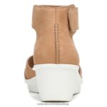 sandalias | sandalia con cuña riviera 60D4P0156 Naturalizer mujer gamuza de masa para galletas - Imagen 6