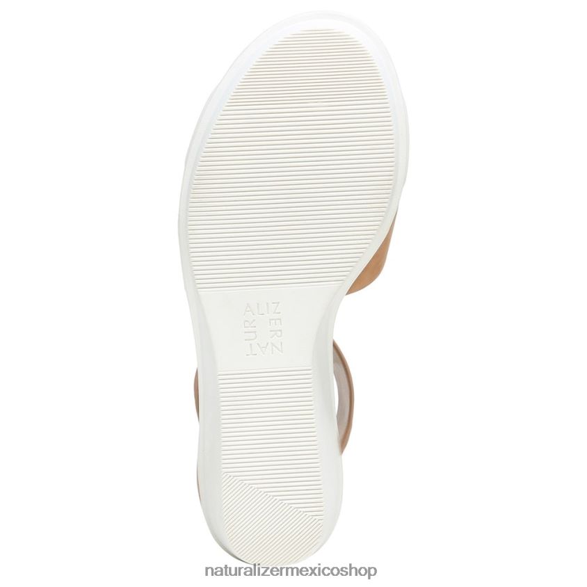 sandalias | sandalia con cuña riviera 60D4P0156 Naturalizer mujer gamuza de masa para galletas - Imagen 7