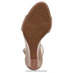 sandalias | sandalia cuña vera 60D4P0122 Naturalizer mujer crema brulée - Imagen 7