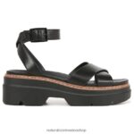 sandalias | sandalia darry 60D4P032 Naturalizer mujer cuero negro - Imagen 2