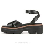 sandalias | sandalia darry 60D4P032 Naturalizer mujer cuero negro - Imagen 3