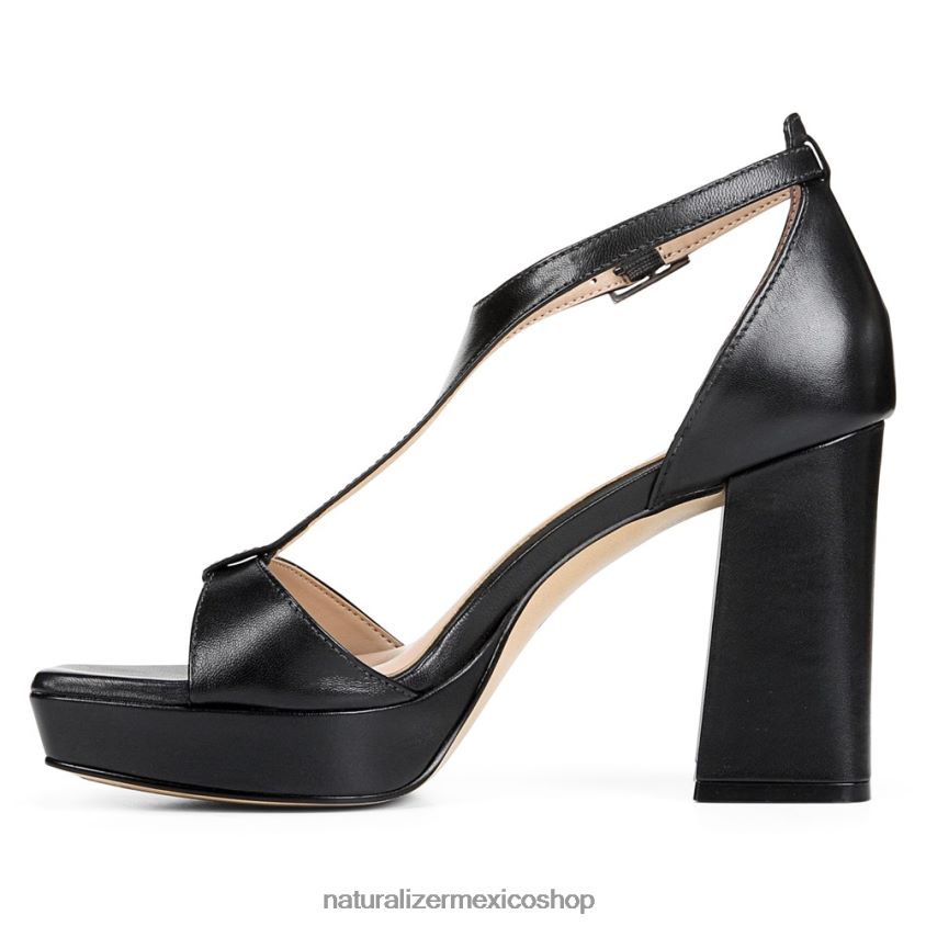 sandalias | sandalia de vestir 27 edit jae 60D4P0676 Naturalizer mujer cuero negro - Imagen 3