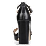 sandalias | sandalia de vestir 27 edit jae 60D4P0676 Naturalizer mujer cuero negro - Imagen 6
