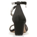 sandalias | sandalia de vestir ahava 60D4P0304 Naturalizer mujer tela negra - Imagen 6