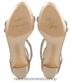 sandalias | sandalia de vestir ahava 60D4P0305 Naturalizer mujer pnina tela desnuda - Imagen 7