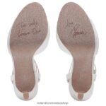 sandalias | sandalia de vestir ai 60D4P0294 Naturalizer mujer tela blanca - Imagen 7