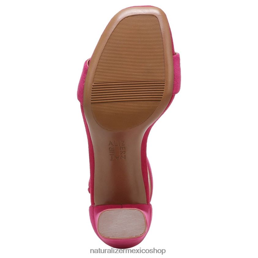 sandalias | sandalia de vestir alegría 60D4P071 Naturalizer mujer gamuza de bayas - Imagen 7
