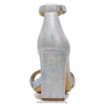 sandalias | sandalia de vestir alegría 60D4P072 Naturalizer mujer cuero gris claro - Imagen 6
