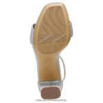 sandalias | sandalia de vestir alegría 60D4P072 Naturalizer mujer cuero gris claro - Imagen 7