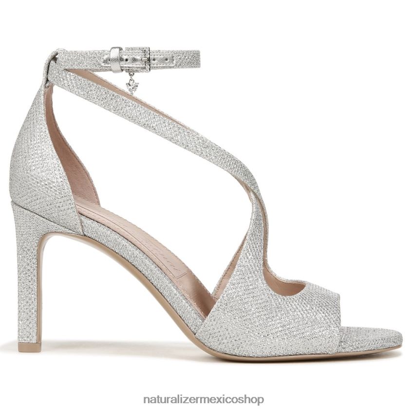 sandalias | sandalia de vestir amor 2 60D4P0321 Naturalizer mujer plata - Imagen 2