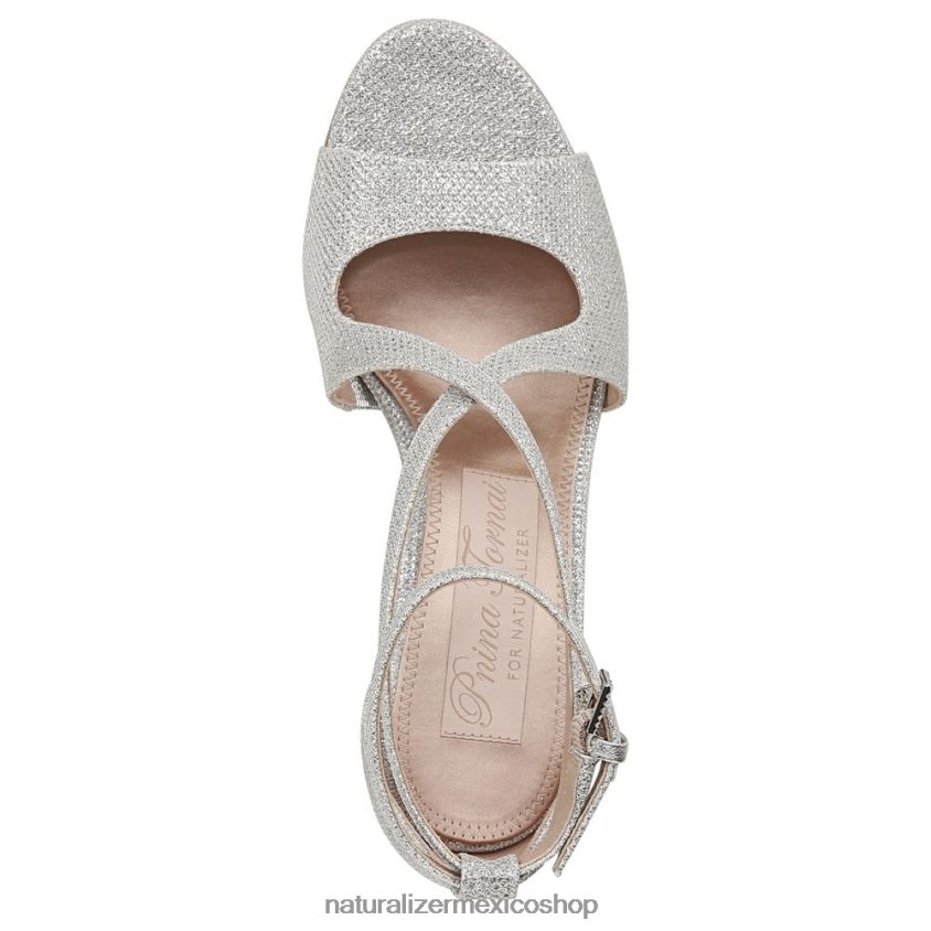sandalias | sandalia de vestir amor 2 60D4P0321 Naturalizer mujer plata - Imagen 4