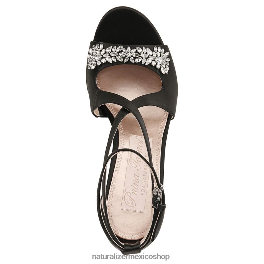 sandalias | sandalia de vestir amor 60D4P0298 Naturalizer mujer tela negra - Imagen 4