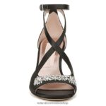 sandalias | sandalia de vestir amor 60D4P0298 Naturalizer mujer tela negra - Imagen 5