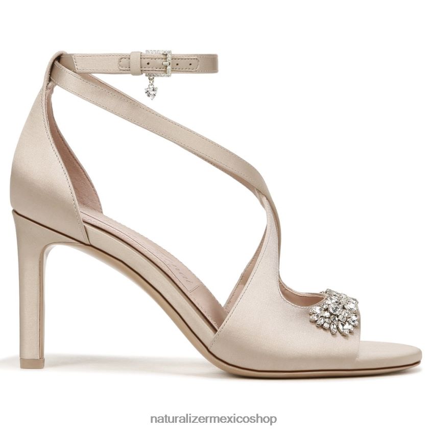 sandalias | sandalia de vestir amor 60D4P0300 Naturalizer mujer tela de champán - Imagen 2