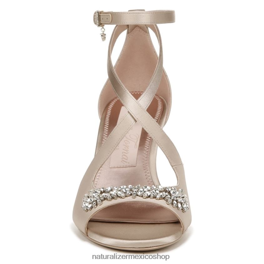 sandalias | sandalia de vestir amor 60D4P0300 Naturalizer mujer tela de champán - Imagen 5
