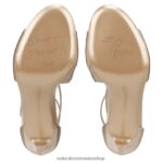 sandalias | sandalia de vestir amor 60D4P0300 Naturalizer mujer tela de champán - Imagen 7