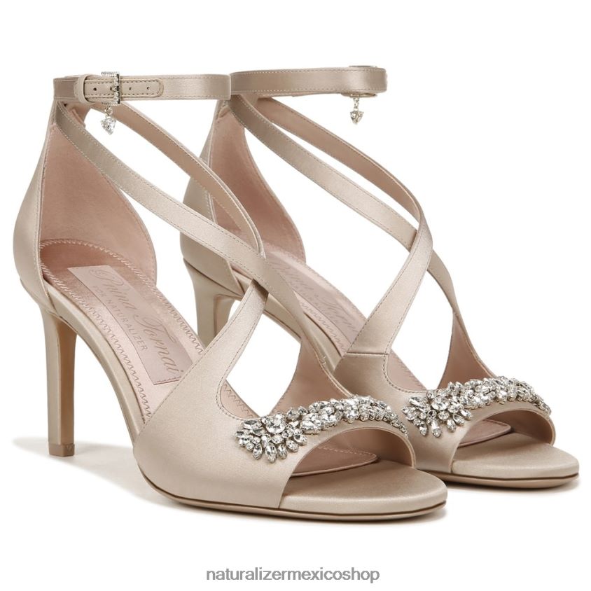 sandalias | sandalia de vestir amor 60D4P0300 Naturalizer mujer tela de champán - Imagen 1
