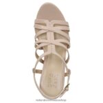sandalias | sandalia de vestir baylor 60D4P0579 Naturalizer mujer crema brulée - Imagen 4