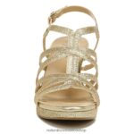 sandalias | sandalia de vestir baylor 60D4P0581 Naturalizer mujer oro brillo sintético - Imagen 5