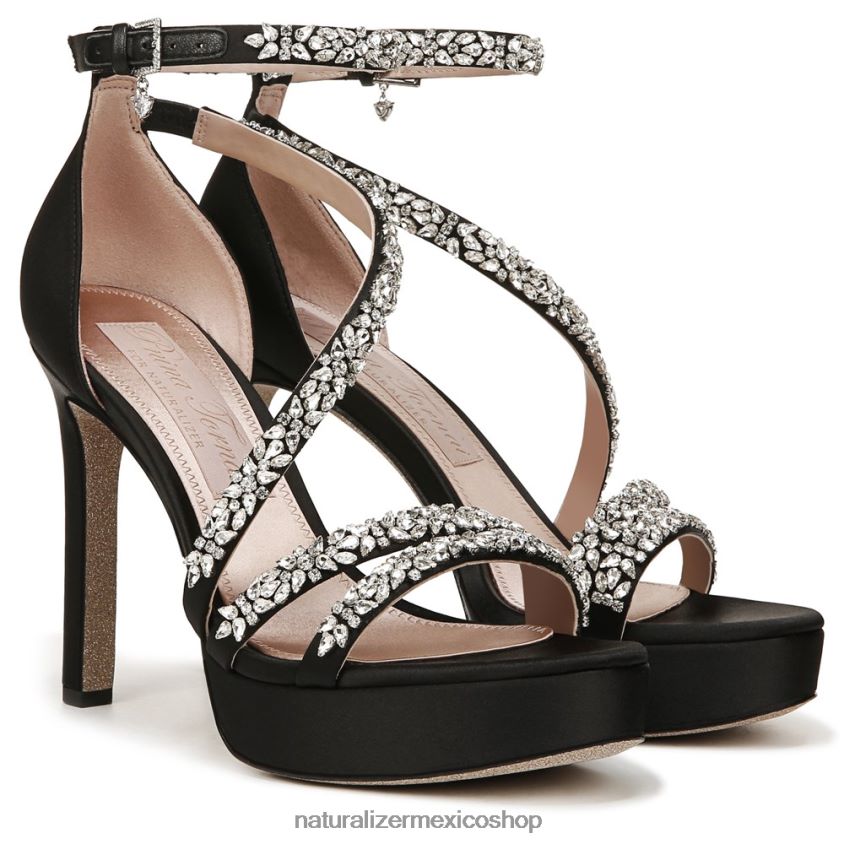 sandalias | sandalia de vestir de amor 60D4P0308 Naturalizer mujer tela negra - Imagen 1