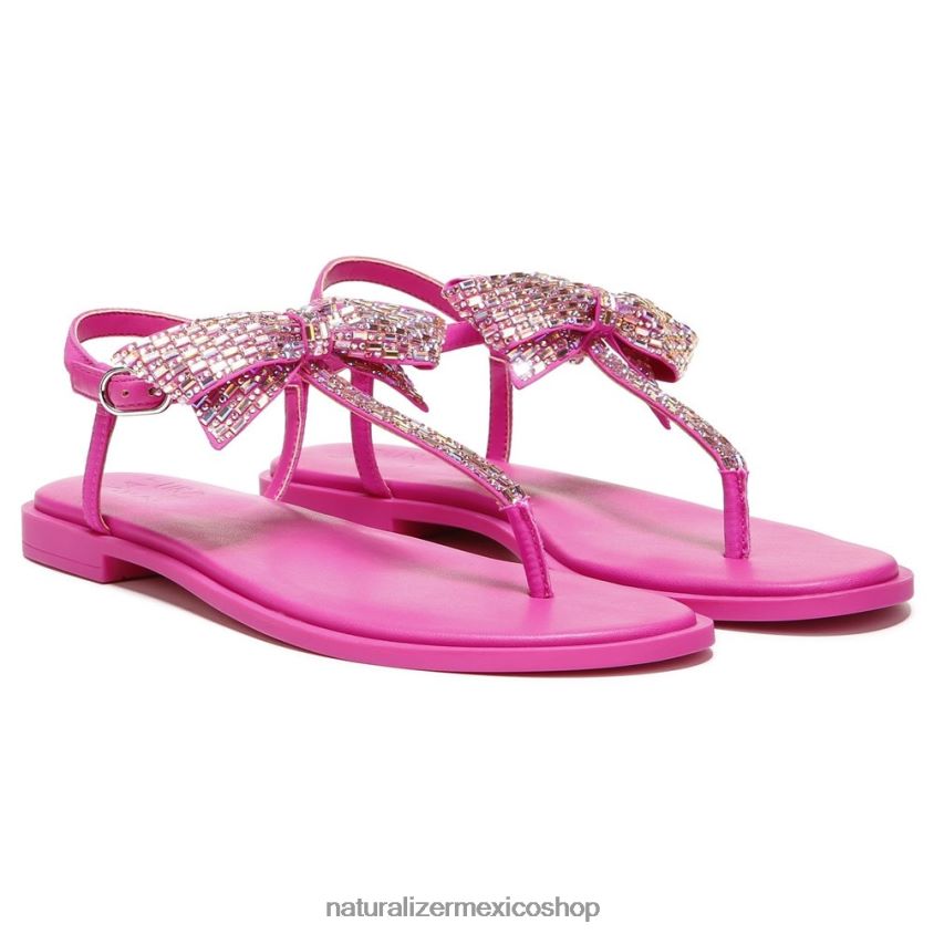 sandalias | sandalia de vestir florita 60D4P0661 Naturalizer mujer tela rosa - Imagen 1