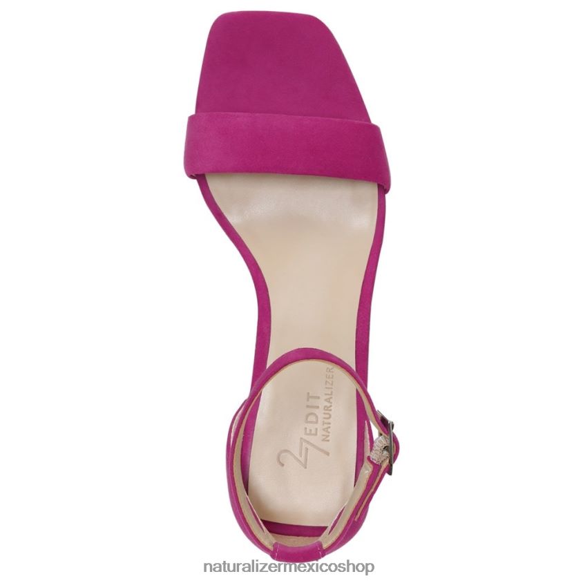 sandalias | sandalia de vestir iriss 27 edit 60D4P0114 Naturalizer mujer gamuza brillo orquídea - Imagen 4