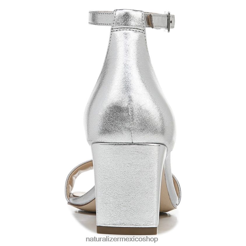 sandalias | sandalia de vestir iriss 27 edit 60D4P0116 Naturalizer mujer cuero plateado - Imagen 6