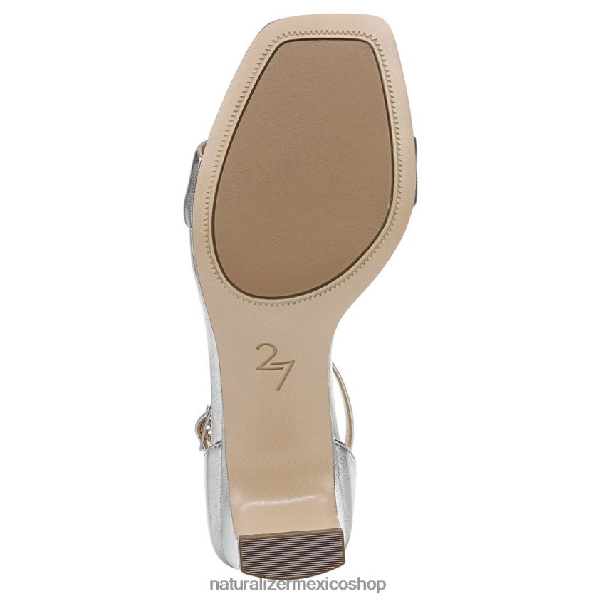 sandalias | sandalia de vestir iriss 27 edit 60D4P0116 Naturalizer mujer cuero plateado - Imagen 7