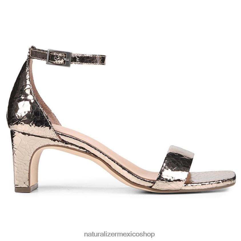 sandalias | sandalia de vestir iriss 27 edit 60D4P0117 Naturalizer mujer cuero marrón oscuro - Imagen 2