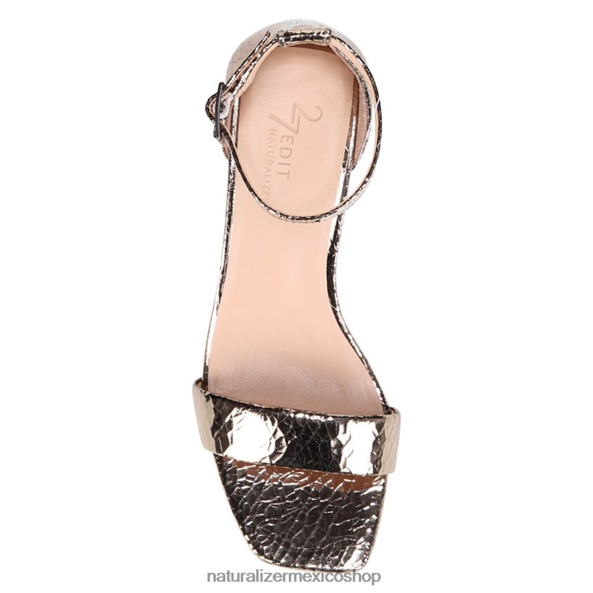 sandalias | sandalia de vestir iriss 27 edit 60D4P0117 Naturalizer mujer cuero marrón oscuro - Imagen 4