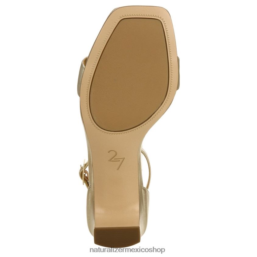sandalias | sandalia de vestir iriss 27 edit 60D4P0119 Naturalizer mujer cuero dorado claro - Imagen 7