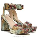 sandalias | sandalia de vestir jaselle 27 edit 60D4P0212 Naturalizer mujer cuero de serpiente múltiple