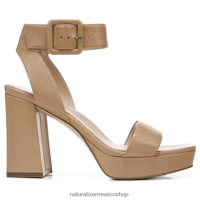 sandalias | sandalia de vestir jaselle 27 edit 60D4P0214 Naturalizer mujer cuero topo - Imagen 2