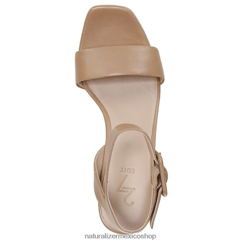 sandalias | sandalia de vestir jaselle 27 edit 60D4P0214 Naturalizer mujer cuero topo - Imagen 4