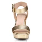 sandalias | sandalia de vestir jaselle 27 edit 60D4P0216 Naturalizer mujer cuero dorado - Imagen 5