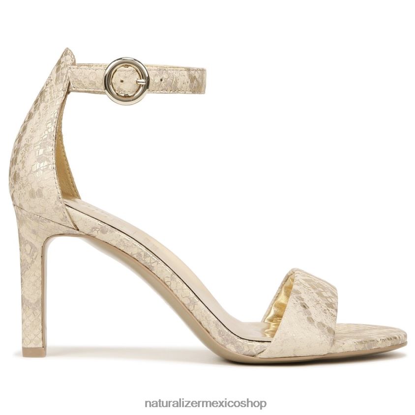 sandalias | sandalia de vestir kinsley 60D4P046 Naturalizer mujer cuero dorado - Imagen 2