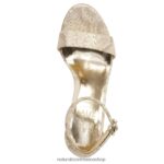 sandalias | sandalia de vestir kinsley 60D4P046 Naturalizer mujer cuero dorado - Imagen 4